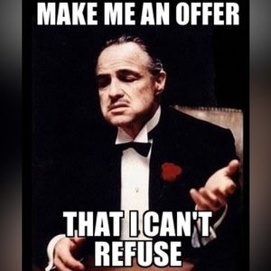 Like something, make me an offer $